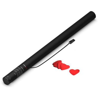 MAGIC FX Electric Confetti Shot 80 cm rode of witte hartjes