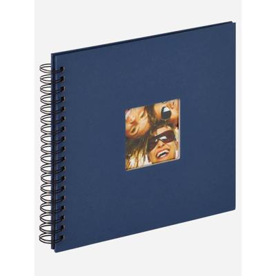 walther+ design SA-108-L Ringbandalbum (b x h) 26 cm x 25 cm Blauw 40 bladzijden