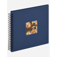walther+ design SA-108-L Ringbandalbum (b x h) 26 cm x 25 cm Blauw 40 bladzijden - thumbnail