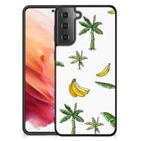 Samsung Galaxy S21 Bloemen Hoesje Banana Tree - thumbnail