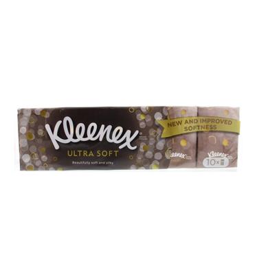 Kleenex Ultrasoft zakdoek 10 Stuks