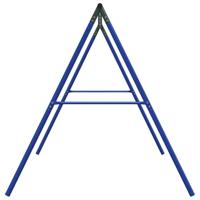 Schommelframe voor buiten met 6 ophanghaken staal blauw - thumbnail