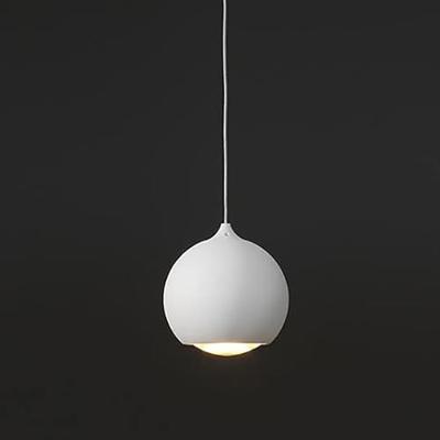 Artdelight Strakke hanglampDenver Ø 10cm wit - HL DENVER WI