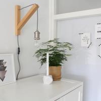 Mexlite Wandlamp dion 7787be berken - thumbnail