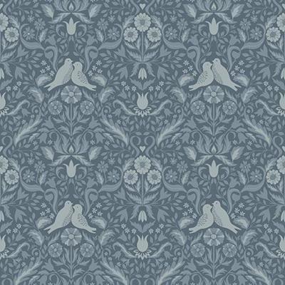 Dutch Wallcoverings Ekbacka - Niki Grey - Grijs