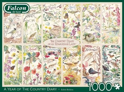Falcon - Country Diary Summer (1000 Stukjes) - Puzzel;Puzzel (8710126113059) Falcon - Country Diary Summer (1000 Stukjes) - Puzzel;Puzzel (8710126113059)