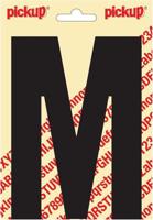 Plakletter Nobel Sticker letter M zwart Pickup - Pickup - thumbnail