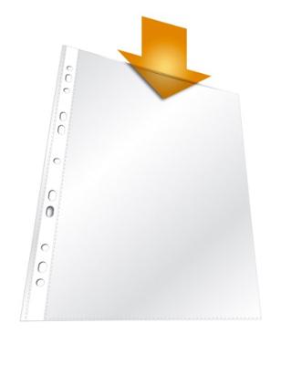 Durable Showtassen PREMIUM QUALITY DIN A5 Polypropyleen 0.06 mm Glas (helder) 265119 25 stuk(s)