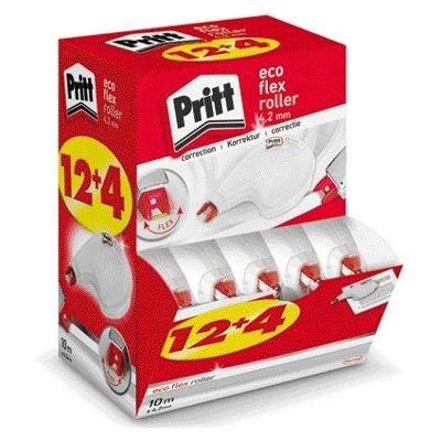 Correctietape pritt eco flex 4.2mmx10m 12+4 Correctietape pritt eco flex 4.2mmx10m 12+4