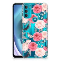 Motorola Moto G71 5G | TPU Case | Butterfly Roses - thumbnail