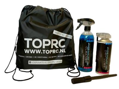 TopRC - Premium RC Schoonmaak set - Speciaal ontwikkeld voor RC - Incl. Gratis Rugtas