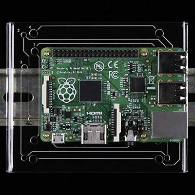 Joy-it RB-DIN-Rail DIN-rail-houder Geschikt voor serie: Arduino, Banana Pi, BeagleBoard, BeagleBone, Cubieboard, Raspberry Pi® Voor DIN-railmontage Transparant Joy-it RB-DIN-Rail DIN-rail-houder Geschikt voor serie: Arduino, Banana Pi, BeagleBoard, BeagleBone, Cubieboard, Raspberry Pi® Voor DIN-railmontage Transparant