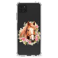 Case Anti-shock voor Samsung Galaxy A22 5G Paard - thumbnail
