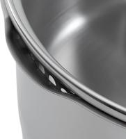 ELLE Gourmet Classique Kookpan met Deksel - Ø 18 cm - RVS - thumbnail