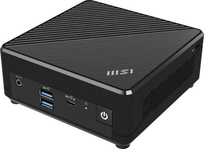 MSI Cubi N ADL-002EU Mini PC Intel® N N100 4 GB DDR4-SDRAM 128 GB SSD Windows 11 Pro Zwart MSI Cubi N ADL-002EU Mini PC Intel® N N100 4 GB DDR4-SDRAM 128 GB SSD Windows 11 Pro Zwart
