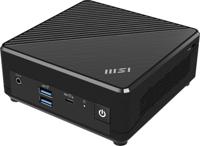 MSI Cubi N ADL-002EU Mini PC Intel® N N100 4 GB DDR4-SDRAM 128 GB SSD Windows 11 Pro Zwart - thumbnail