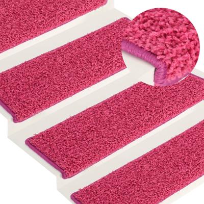 VidaXL Trapmatten 15 st 65x21x4 cm roze