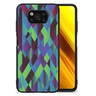 Xiaomi Poco X3 | X3 Pro Backcover Abstract Green Blue Xiaomi Poco X3 | X3 Pro Backcover Abstract Green Blue