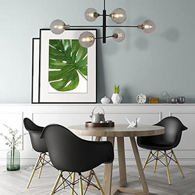 Steinhauer Hanglamp Constellation 6 lichts Ø 105 cm 2709 zwart Steinhauer Hanglamp Constellation 6 lichts Ø 105 cm 2709 zwart