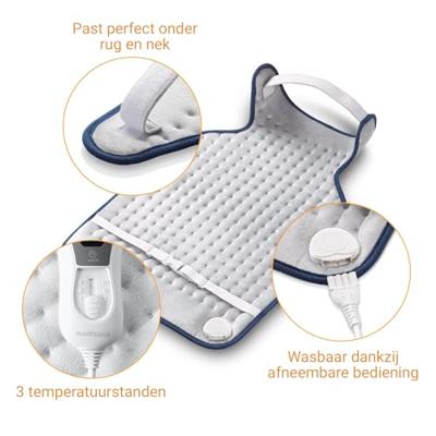 Medisana HP 460 Rugverwarmer 100 W Lichtgrijs