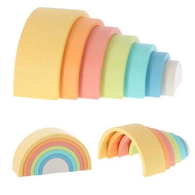 Mlitoys Bioplastic Stapelregenboog 7-delig