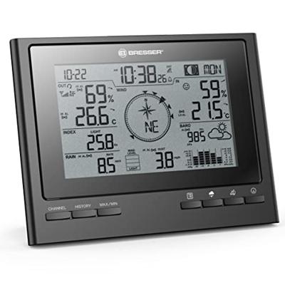 BRESSER ClimateScout 7-in-1 Draadloos Weerstation (zwart)
