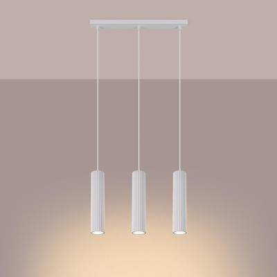 Hanglamp KARBON 3L wit