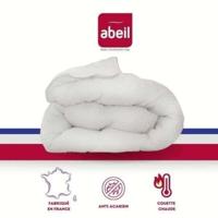Antimijtdekbed - 220 x 240 cm - Warm - 400 g/m² 2 personen - Wit - ABEIL - thumbnail