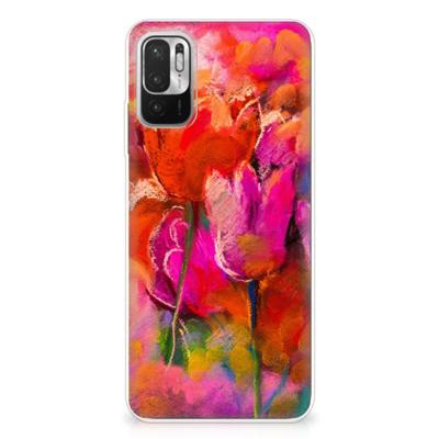 Hoesje maken Xiaomi Redmi Note 10/10T 5G | Poco M3 Pro Tulips Hoesje maken Xiaomi Redmi Note 10/10T 5G | Poco M3 Pro Tulips