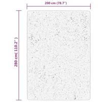 VidaXL Vloerkleed arbizu binnen en buiten vintage stijl 200x280 cm - thumbnail