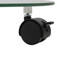 Plantenrollers 4 st rond 28 cm gehard glas - thumbnail