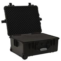 VidaXL Flightcase op wieltjes 58x45x27 cm pp zwart - thumbnail