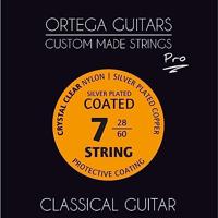 Ortega NYP7 7-String Classical Guitar Pro Normal Tension snaren voor 7-snarige klassieke gitaar - thumbnail