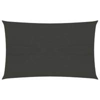 Zonnezeil 160 g/m 2,5x4 m HDPE antracietkleurig - thumbnail