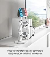 YAMAZAKI Home - Verstelbare universele houder voor spelcontroller, staal - thumbnail