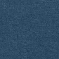 Modulaire bank Armleuning eindmodule met kussens 100 cm blauw - thumbnail