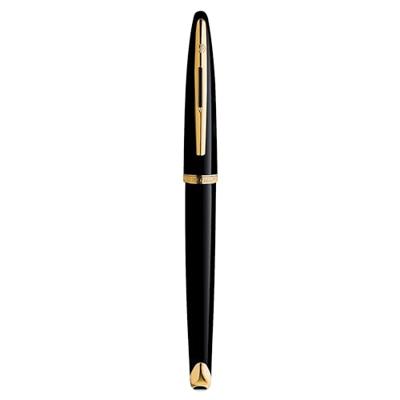 Vulpen Waterman Carene Sea black lacquer GT medium
