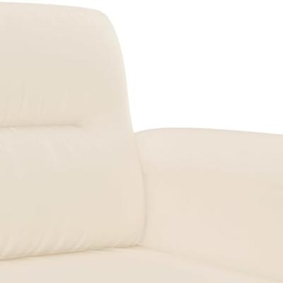 Fauteuil 60 cm microvezelstof beige