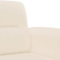 Fauteuil 60 cm microvezelstof beige - thumbnail