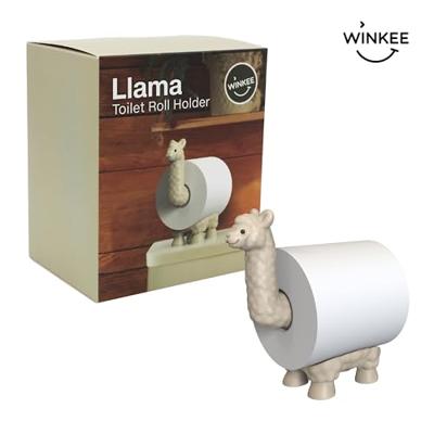 Lama toiletrolhouder
