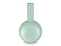 Pip Studio Vaas Metaal Medium Blauw 19x33cm - thumbnail