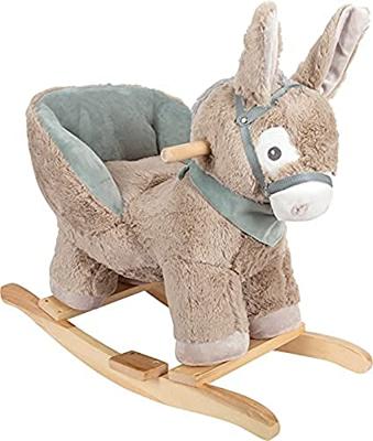 Small Foot - houten hobbel ezel met stoel