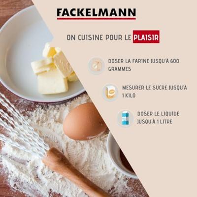 Set van 100 professionele spuitzakken - FACKELMANN PROFESIONAL - Maatbeker 1 L - 50 cm Set van 100 professionele spuitzakken - FACKELMANN PROFESIONAL - Maatbeker 1 L - 50 cm