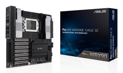 Asus PRO WS WRX90E-SAGE SE Moederbord Socket AMD sTR5 Vormfactor SSI EEB Moederbord chipset AMD® WRX90