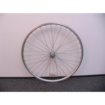 Voorwiel 26 x 1,75" MTB ZAC19 velg aluminium naaf zilver