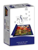 Puzzelopbergsysteem- Oprolbaar - 300 tot en met 4000 stukjes - Jig & Puz Blauw - thumbnail