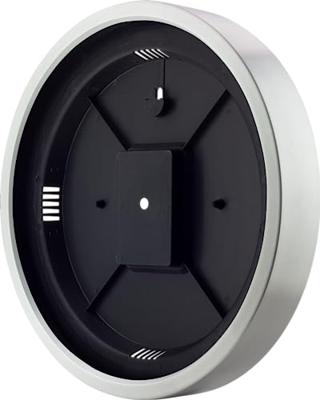 EUROTIME 59530-07 Wandklok Zendergestuurd 35 cm Zilver Slepend uurwerk (geluidsloos) EUROTIME 59530-07 Wandklok Zendergestuurd 35 cm Zilver Slepend uurwerk (geluidsloos)