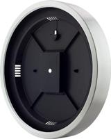 EUROTIME 59530-07 Wandklok Zendergestuurd 35 cm Zilver Slepend uurwerk (geluidsloos) - thumbnail