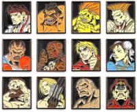 Street Fighter - Characters Badge Set - thumbnail