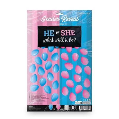 Gender Reveal Ballonnen Tas - Gender Reveal Balloon Bag Kit